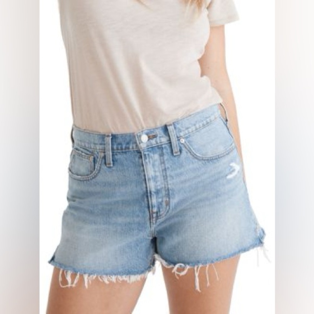 Madewell relaxed denim shorts